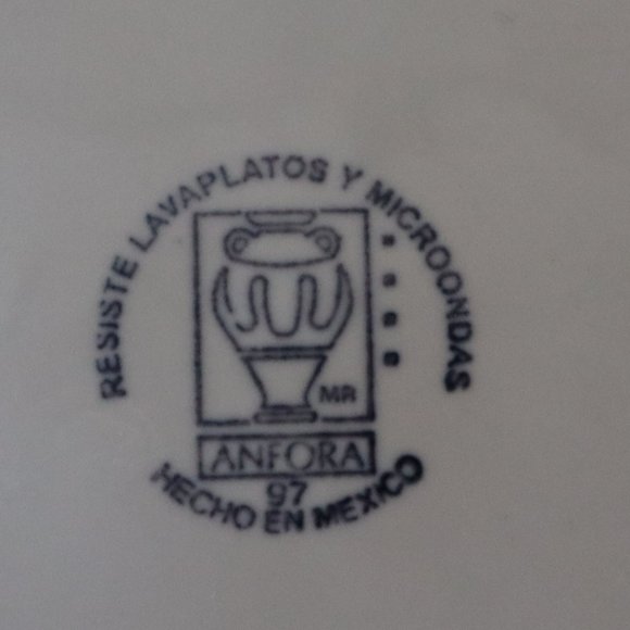 Anfora Saucer - Anfora Stoneware 7/8" coffee saucer in white brilliant glaze. - Picture 5 of 6